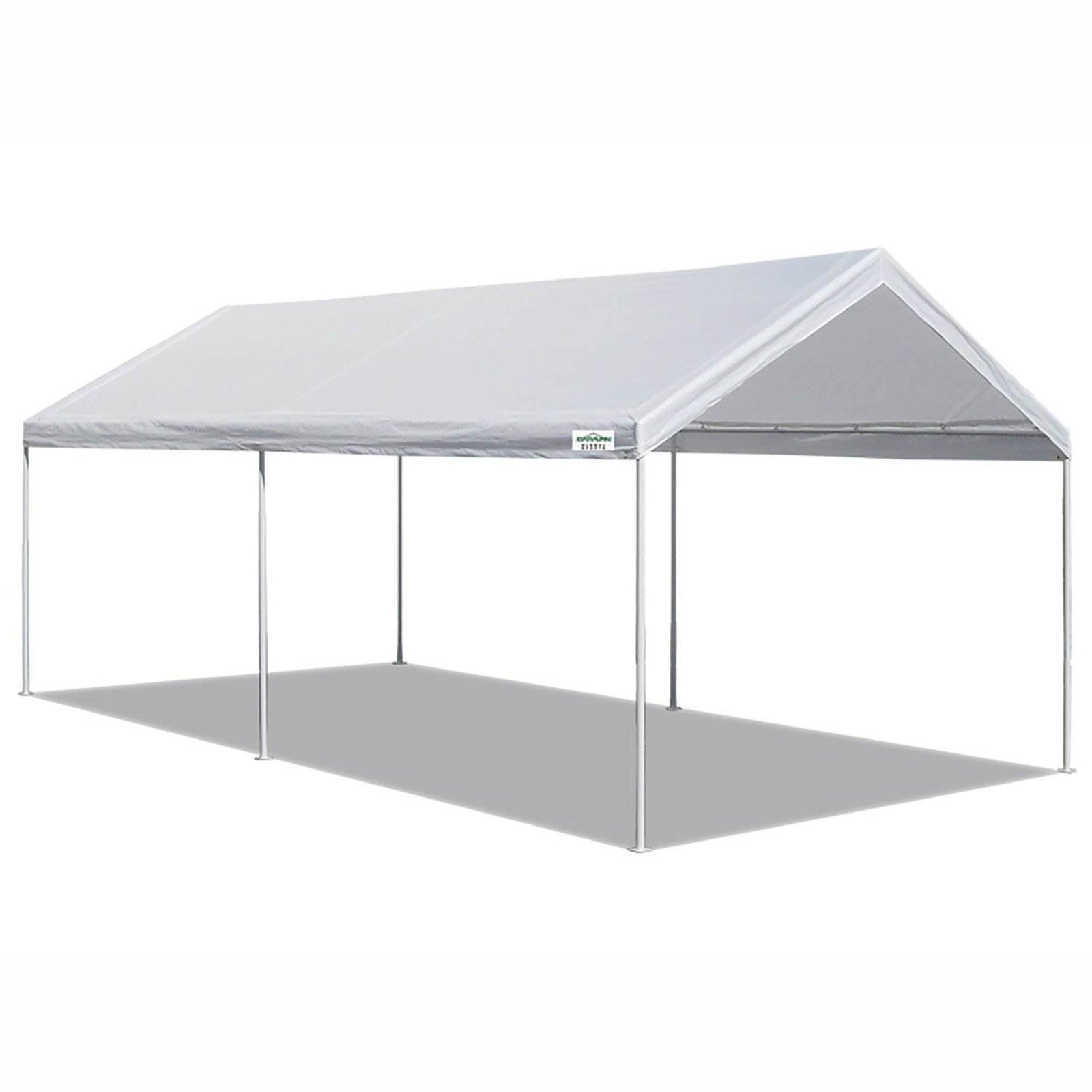 Caravan Canopy Domain 10 x 20 Foot Straight Leg Instant Tent Set, White (Used) - VMInnovations