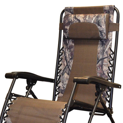 Caravan Canopy Infinity Zero Gravity Steel Frame Patio Deck Chair (Open Box) - VMInnovations