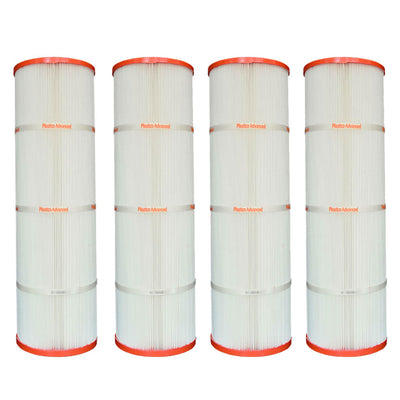 Pleatco PH155 Pool Replacement Cartridge Filter for Harmsco Tropic Flo (4 Pack)