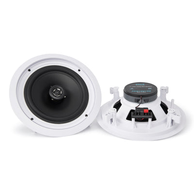 In Wall In Ceiling 2 Way Home Theater 250W Stereo Speakers (Pair) (Open Box)