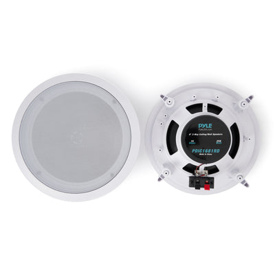 In Wall In Ceiling 2 Way Home Theater 250W Stereo Speakers (Pair) (Open Box)