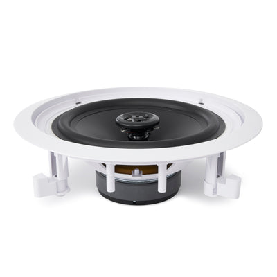 In Wall In Ceiling 2 Way Home Theater 250W Stereo Speakers (Pair) (Open Box)