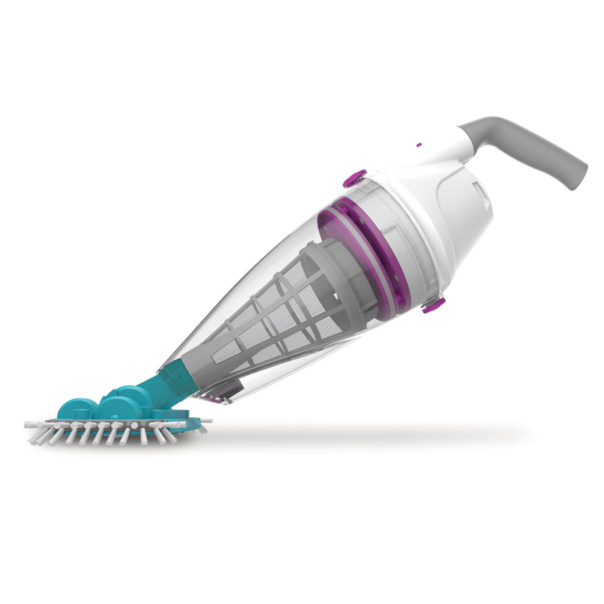 Kokido Telsa 50 Rechargeable Handheld In or Above Ground Pool Spa Vacuum Cleaner