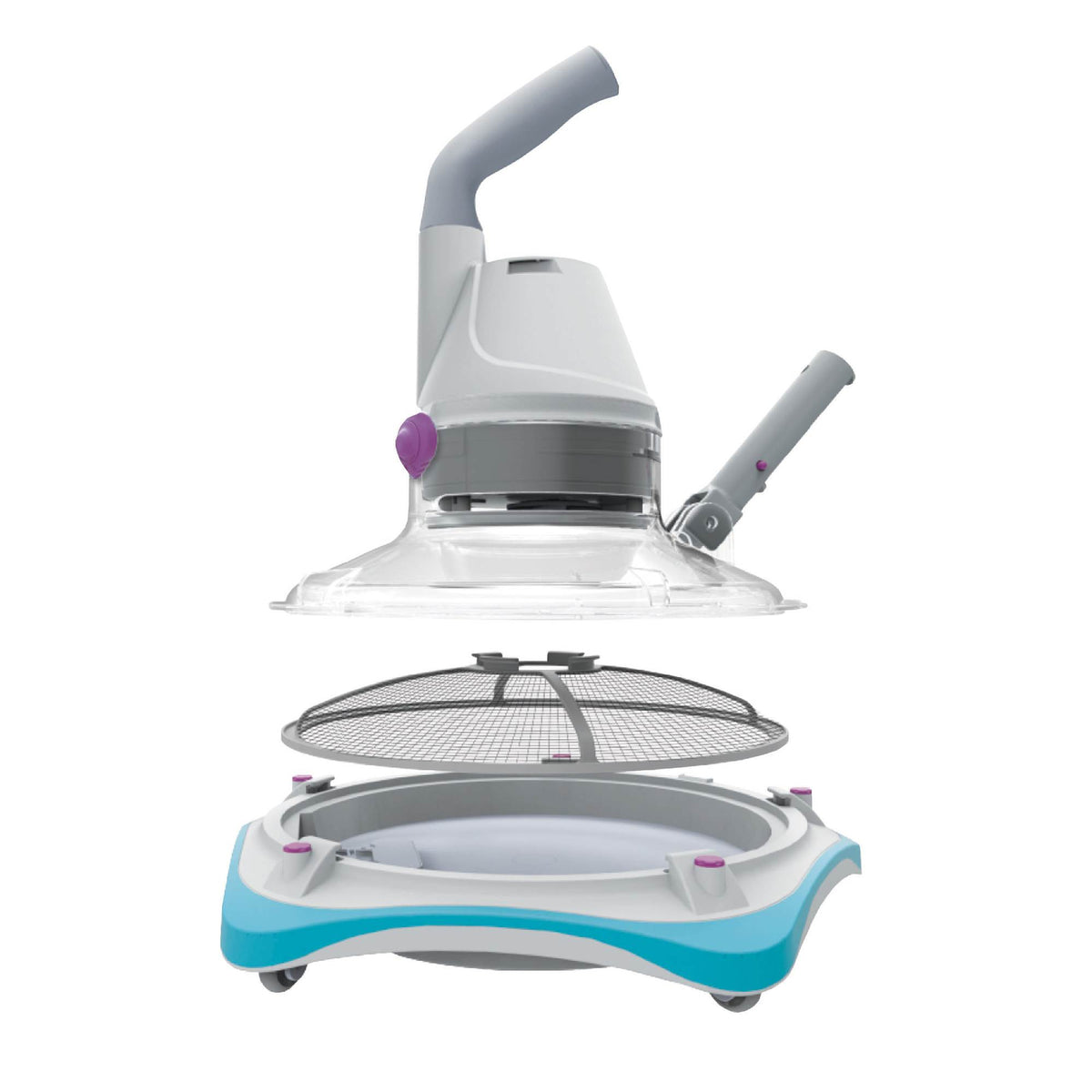 Kokido Telsa 80 Handheld Underwater Pool Vacuum Cleaner w/ Rechargeable Battery