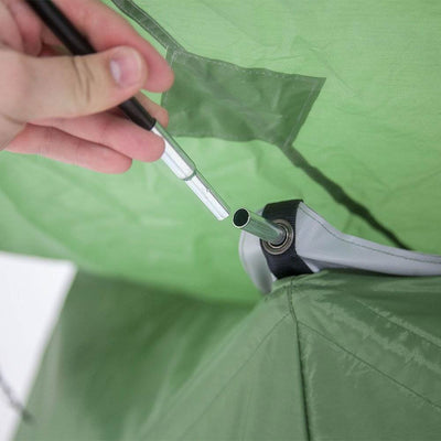 Gazelle Tents T4 Pop-Up Hub 4-Person Outdoor Camping Tent, Green (Used)