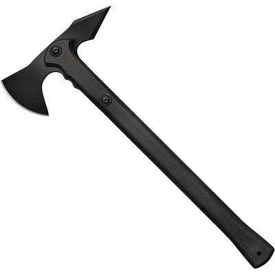 Cold Steel Trench Hawk Tactical Hunting Throwing Axe and Sheath, Black(Open Box)