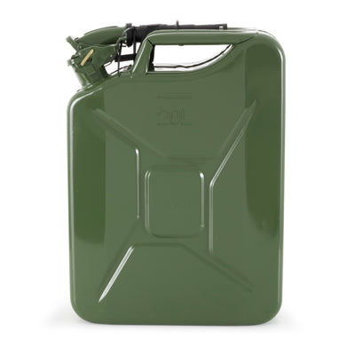 4) Wavian 3008 5.3 Gallon 20 Liter Authentic CARB Jerry Can w/Spout, Green