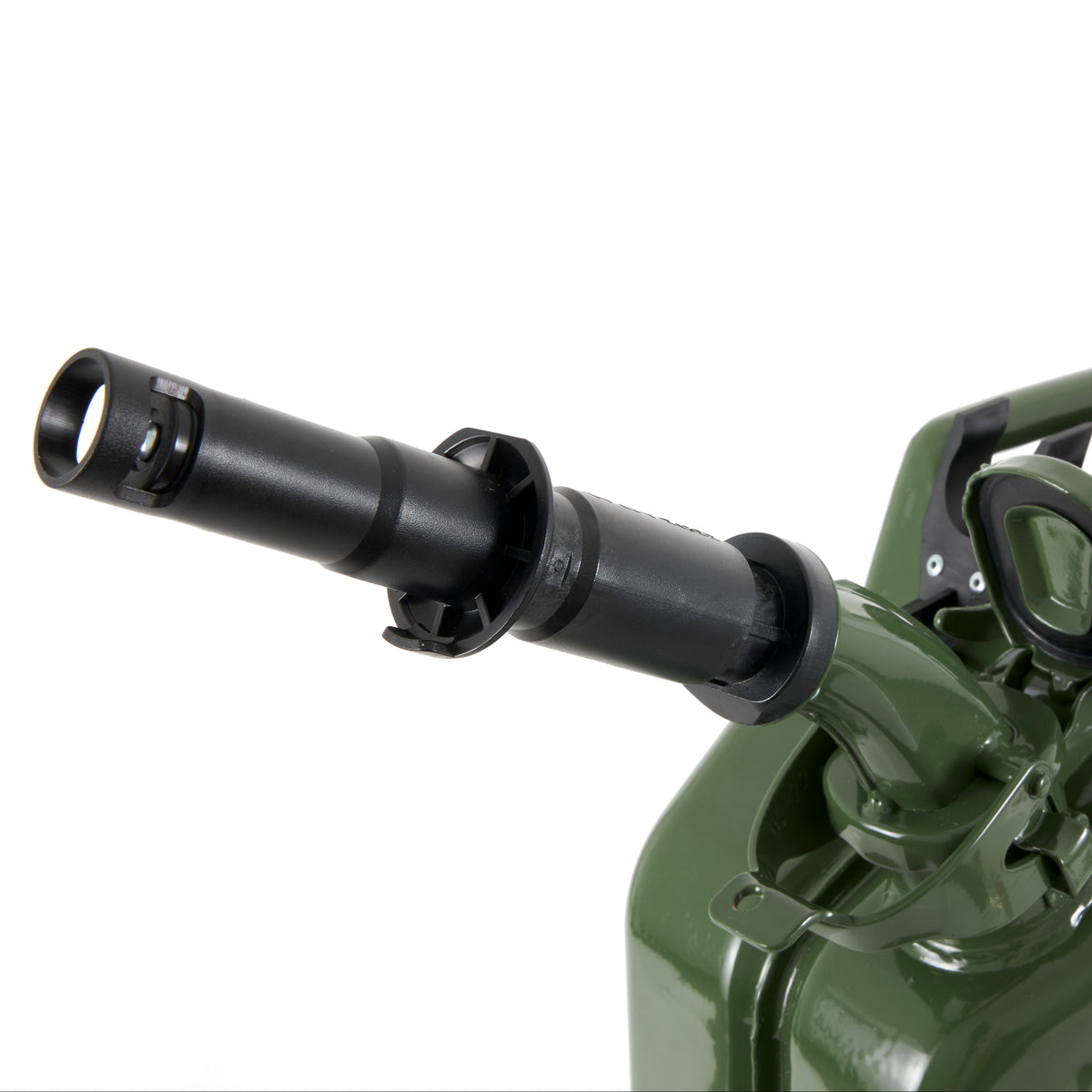 Wavian 3012 20 Liter NATO Military Style Jerry Can and Spout System, Green