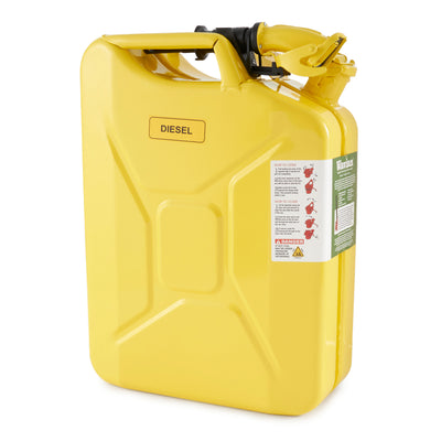 Wavian 3011 5.3 Gallon 20 Liter Authentic Jerry Can with Spout, Yellow