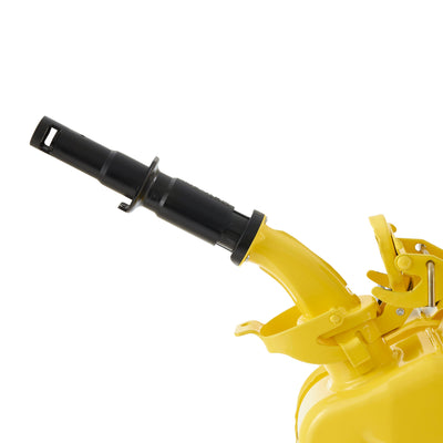 Wavian 3011 5.3 Gallon 20 Liter Authentic Jerry Can with Spout, Yellow