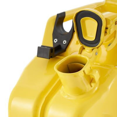 Wavian 3011 5.3 Gallon 20 Liter Authentic Jerry Can with Spout, Yellow