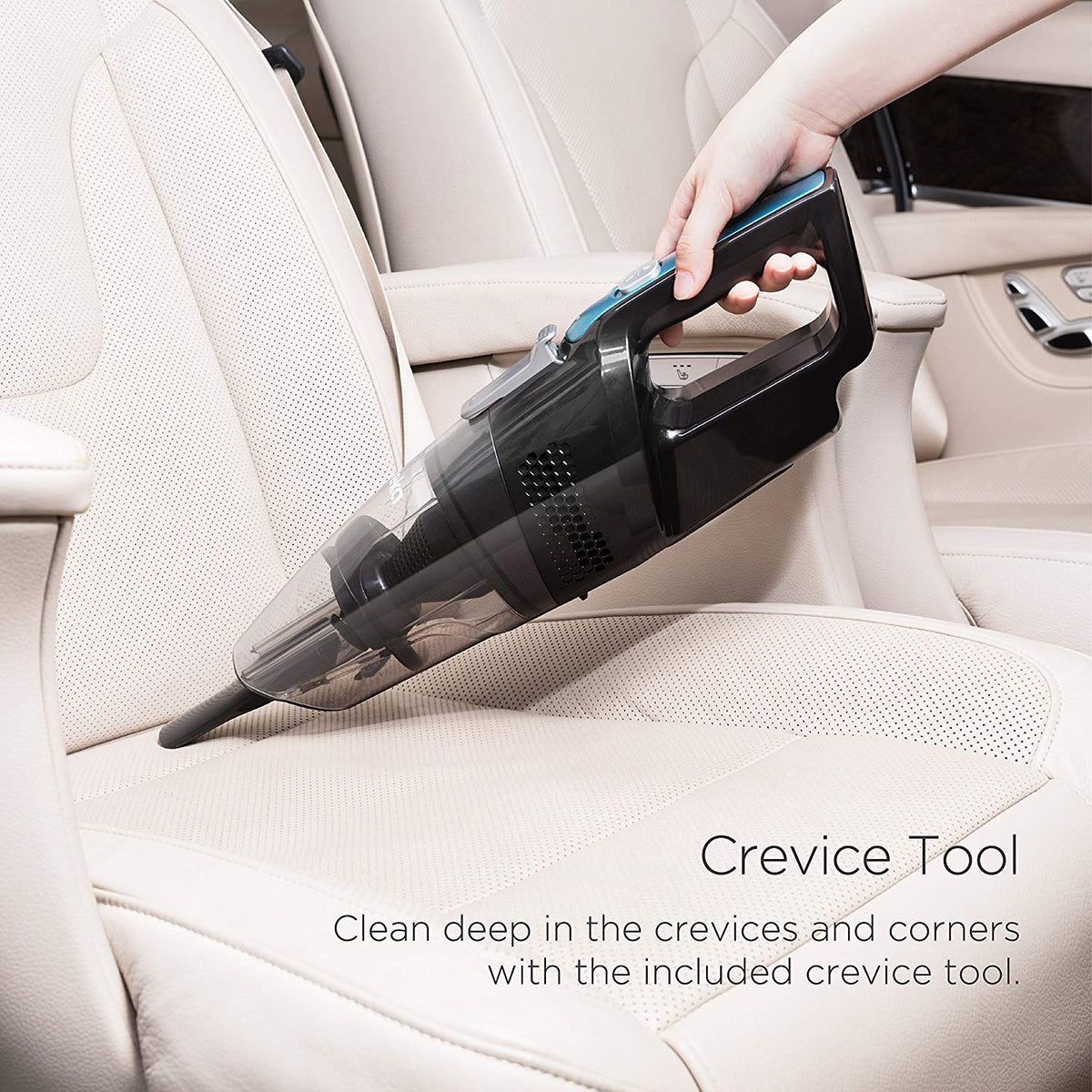 Eureka RapidClean Rechargeable Cordless Handheld Vacuum Cleaner, Blue (Open Box)