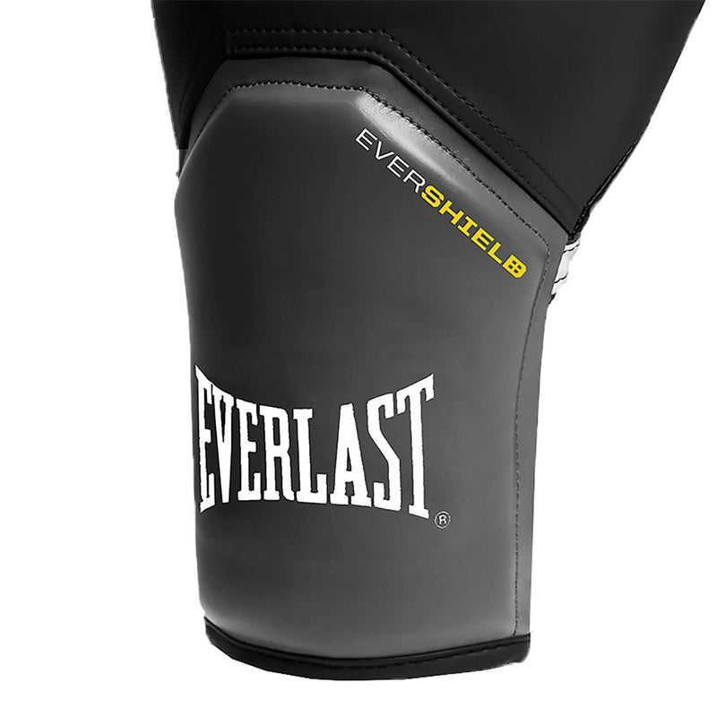 Everlast 14 Oz Pro Style Elite Cardio Kickboxing & Boxing Training Gloves, Black