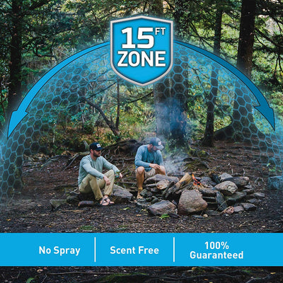 Thermacell Patio Shield No Spray Bug Mosquito Repellent & Refill Packs (2 Pack)