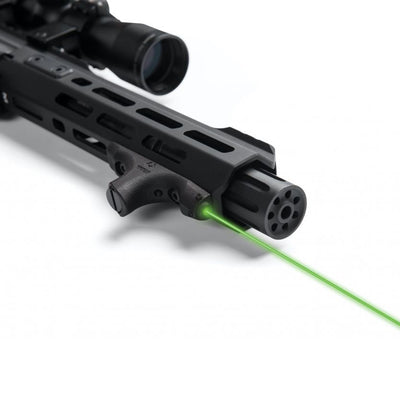 Viridian HS1 AR Style Rifle Green Laser Sight Hand Stop Stock w/ 2 Mile Range