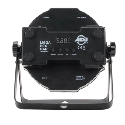 American DJ Mega Flat Hex Pak LED Lighting System w/ Bag & Cables (Refurbished)