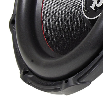 AudioPipe TXX-BDC2-15 High Power 1800W 15" Car Subwoofer (2 Pack) & Dual Sub Box