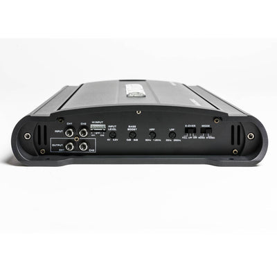 Autotek MM2520.2 2500W 2 Channel Car Audio Amp w/ Bullz Audio 4 AWG Wire Kit
