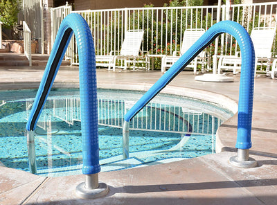 KoolGrips Comfort Cover 10 Ft Handrail Ladder Grip Sleeve, Royal Blue (Open Box)