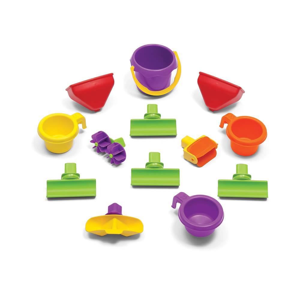 Step2 Kids Fun Plastic Waterfall Discovery Double-Sided Wall Playset (Open Box) - VMInnovations