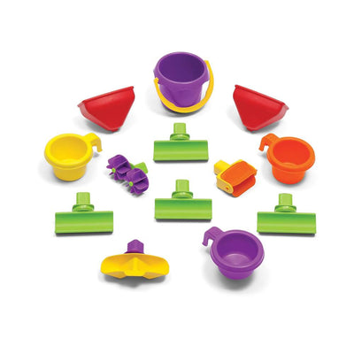 Step2 Kids Fun Plastic Waterfall Discovery Double-Sided Wall Playset (Open Box) - VMInnovations