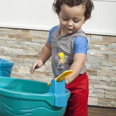 Step2 Big Bubble Blower Splash Kids Indoor and Outdoor Water Toy Play Table Set