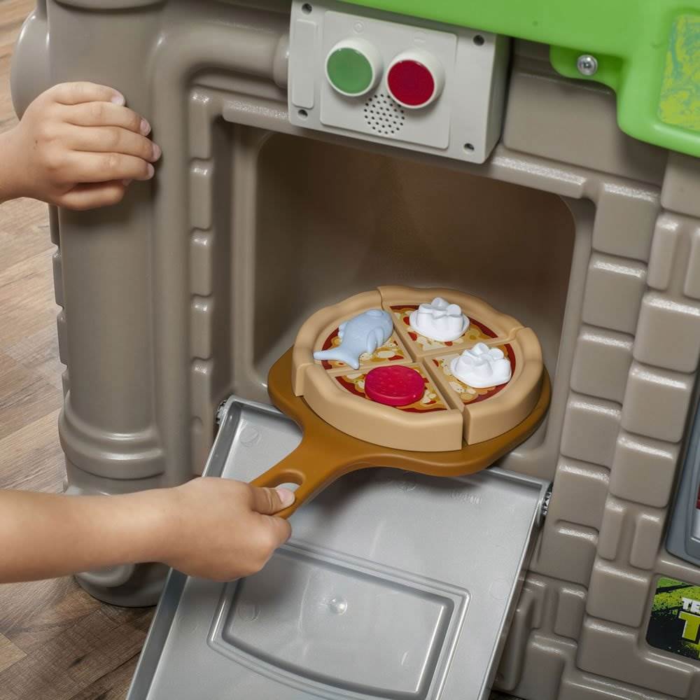 Step2 Teenage Mutant Ninja Turtles Kids Pizza Kitchen Cooking Set (Open Box)