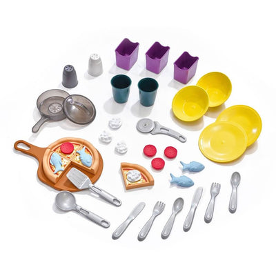 Step2 Teenage Mutant Ninja Turtles Kids Pizza Kitchen Cooking Set (Open Box)