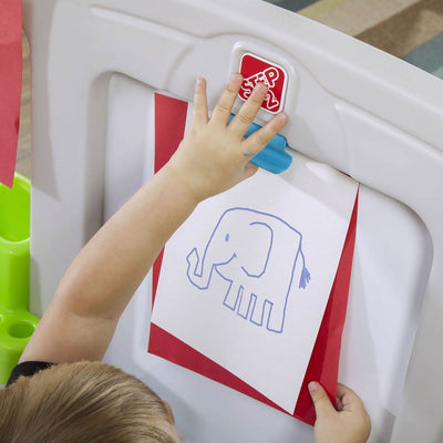 Step2 Kids' Great Creations 360 Junior Artists Plastic Art Desk Easel (Open Box) - VMInnovations
