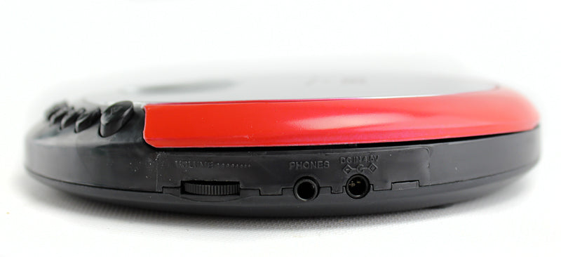 Naxa NX-319 Portable CD Player w/Earbuds Red NPC-319