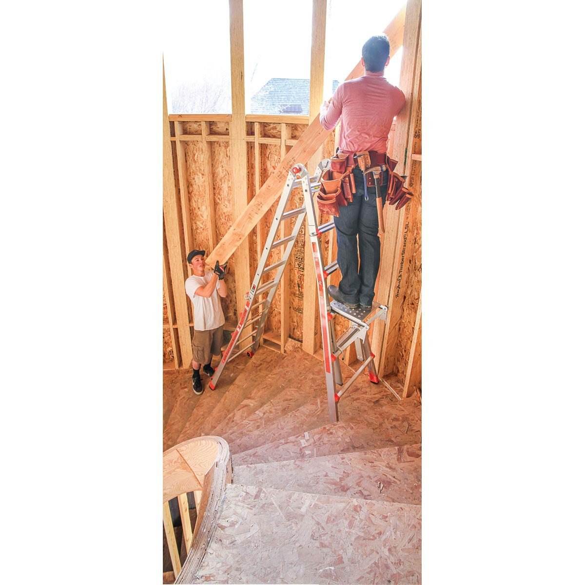 Little Giant Ladder Systems 375 lb Rated Folding Work Platform Accessory (Used) - VMInnovations