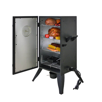 Smoke Hollow Barbecue 30" Digital Electric BBQ Meat Smoker Grill, Black (Used)