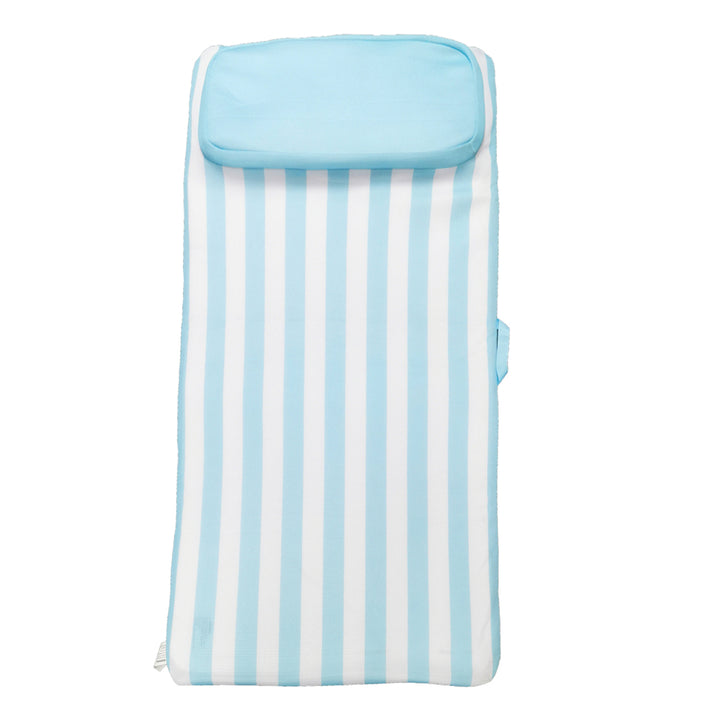 Magic Time International Sun Bed Water Lounger Pool Float w/ Pillow (4 Pack)