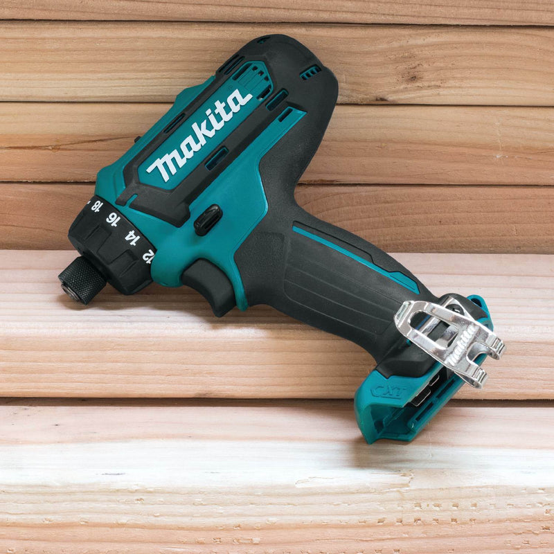 Makita 12V Max CXT Lithium Ion Compact Cordless 1/4" Hex Driver Drill, Tool Only