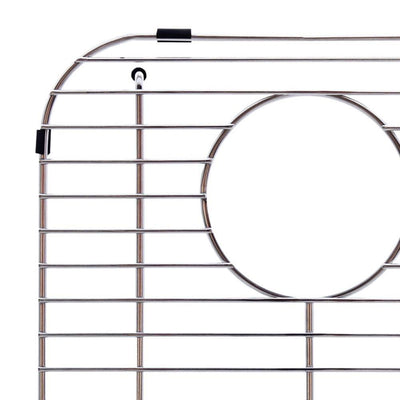 Franke Universal Double Bowl Sink Grid with Rear Drain, Stainless (Open Box)