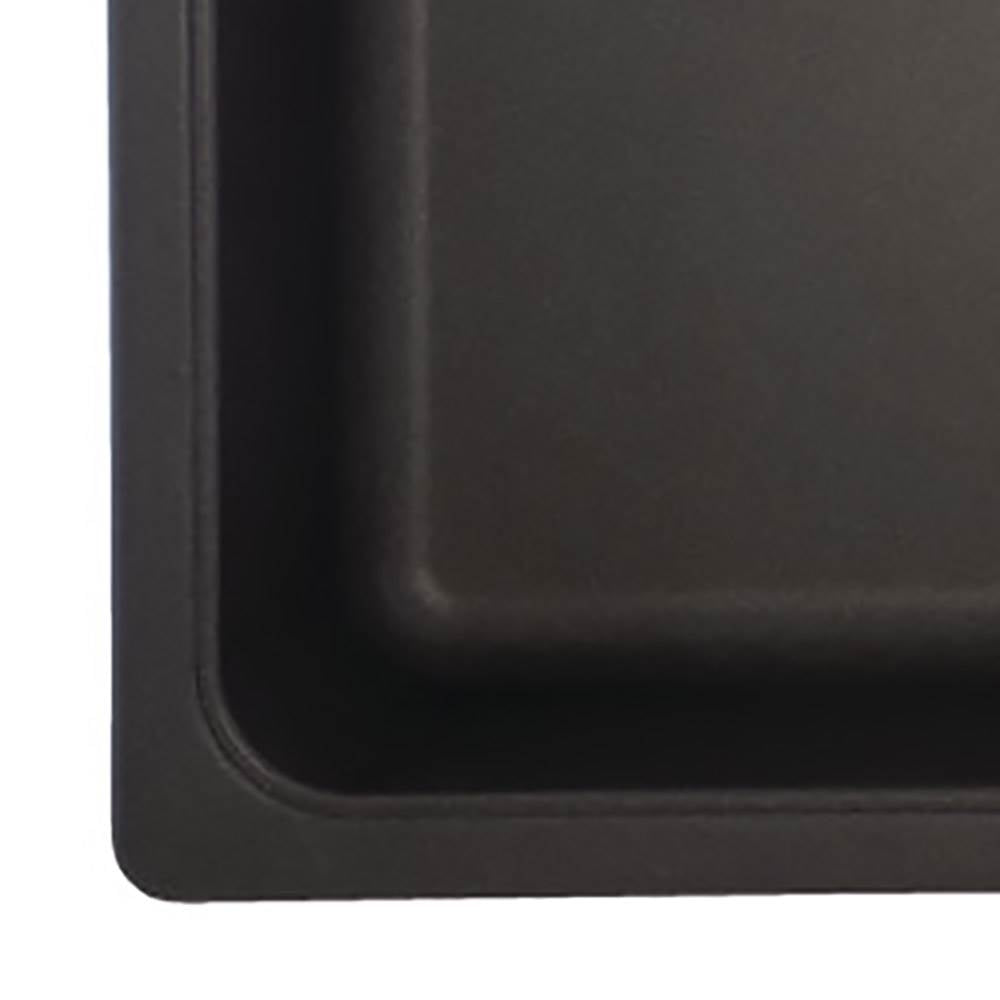 Franke Gravity 33x9" Dual Mount Granite Single Bowl Kitchen Sink, Graphite(Used)