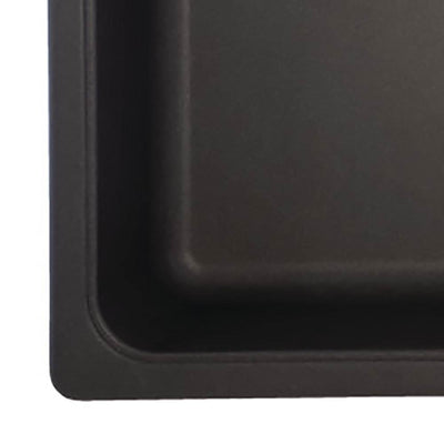 Franke Gravity 33x9" Dual Mount Granite Single Bowl Kitchen Sink, Graphite(Used)