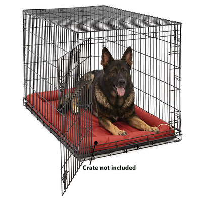 MidWest Homes for Pets QuietTime Maxx Stain Resistant 48 in Large Dog Bed, Brick