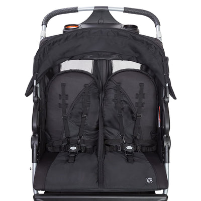 Baby Trend Expedition EX Swivel Travel Jogging Double Baby Stroller, Griffin - VMInnovations