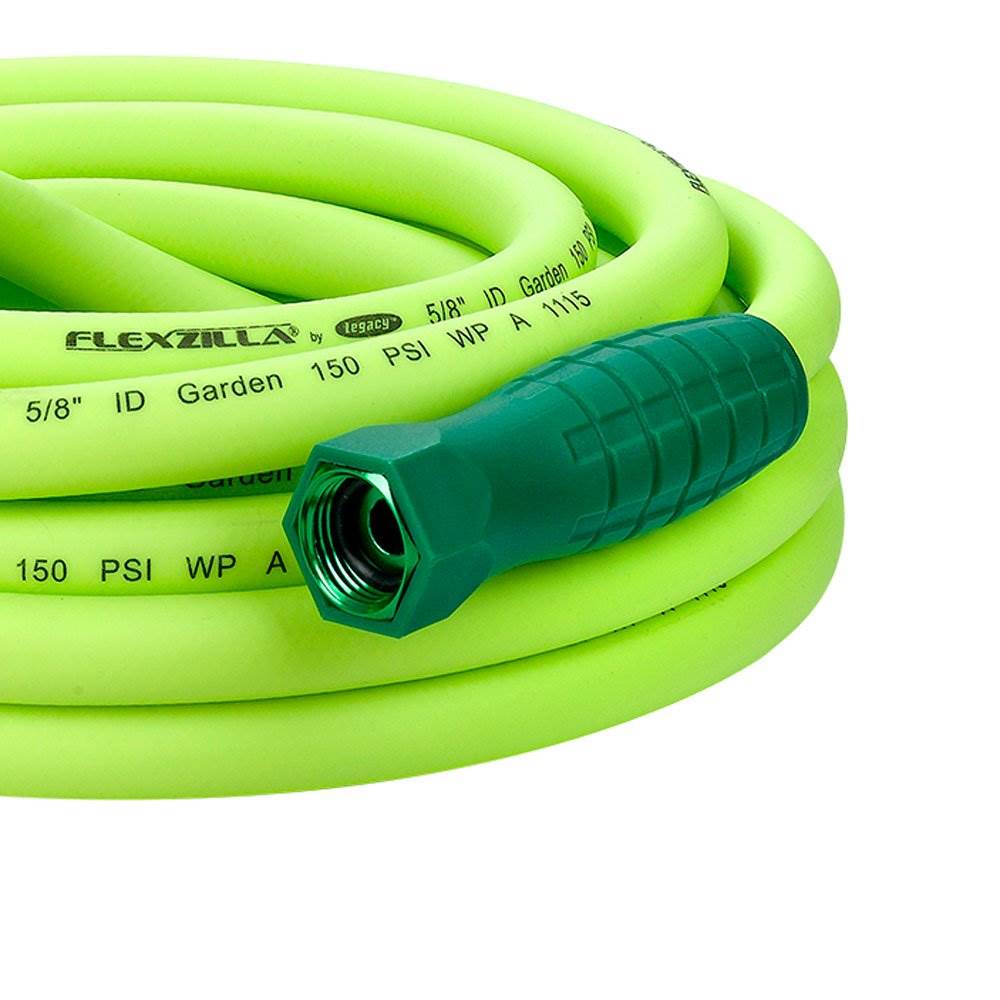 Flexzilla Hose w/SwivelGrip Connecters, 5/8" x 25', 3/4" - 11.5 Fitting (Used)