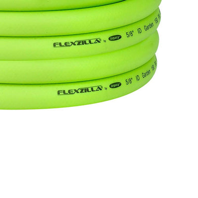 Flexzilla Lightweight Garden Drinking Water Hose, 5/8" x 75', 3/4"-11.5 Fitting