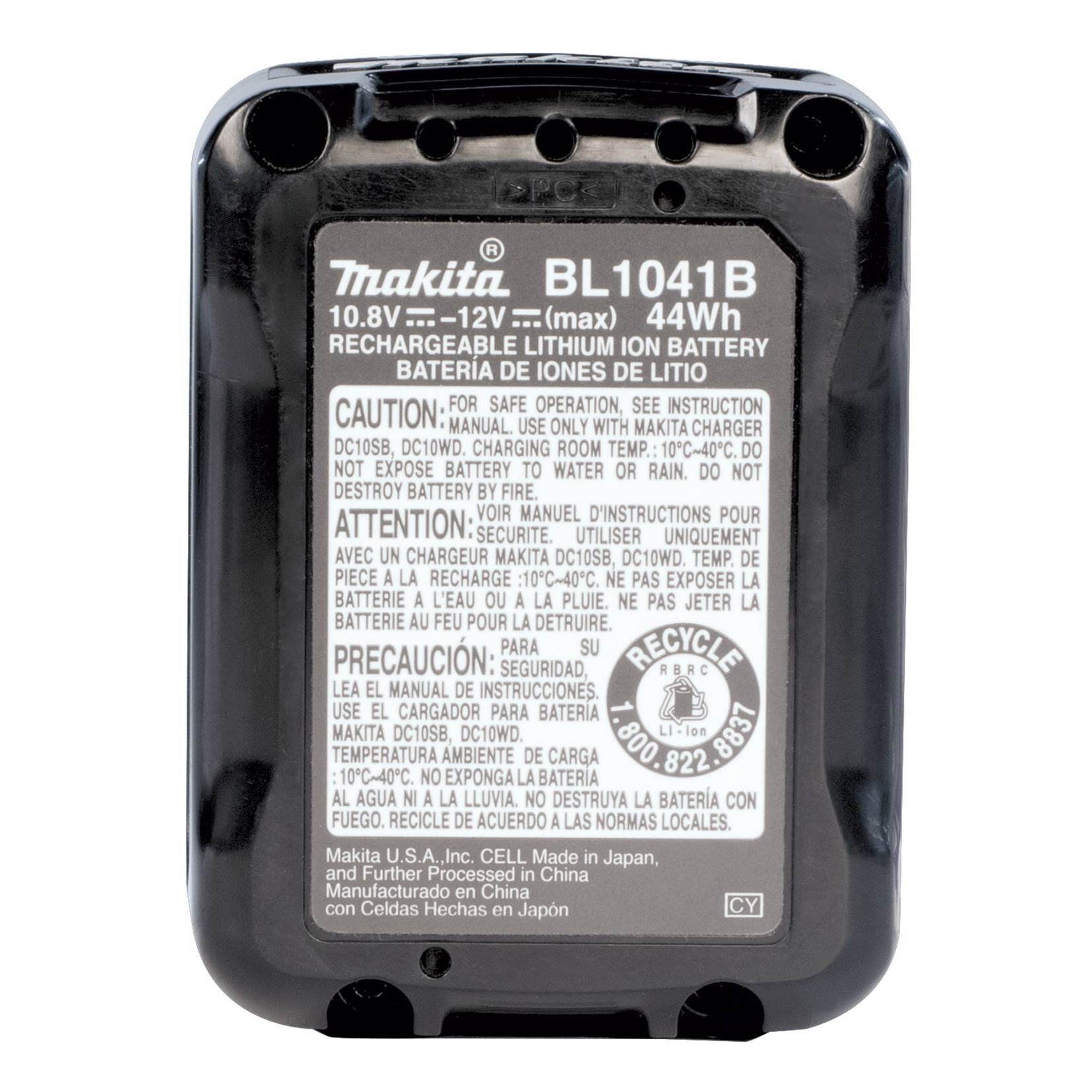 Makita 12 Volt Max CXT 4.0 Ah Compact Lithium Ion Power Tool Battery (Open Box)
