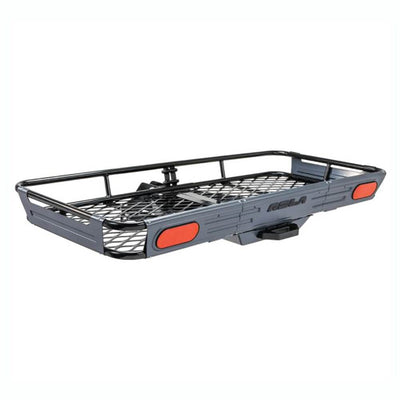 ROLA Rear Mounting Basket Style Cargo Carrier for up to 450 lbs, Black(Open Box)