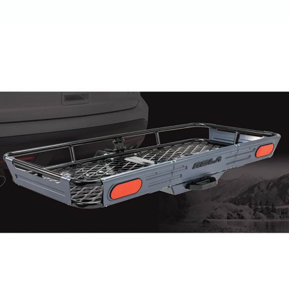 ROLA Rear Mounting Basket Style Cargo Carrier for up to 450 lbs, Black(Open Box)