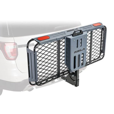 ROLA Rear Mounting Basket Style Cargo Carrier for up to 450 lbs, Black(Open Box)