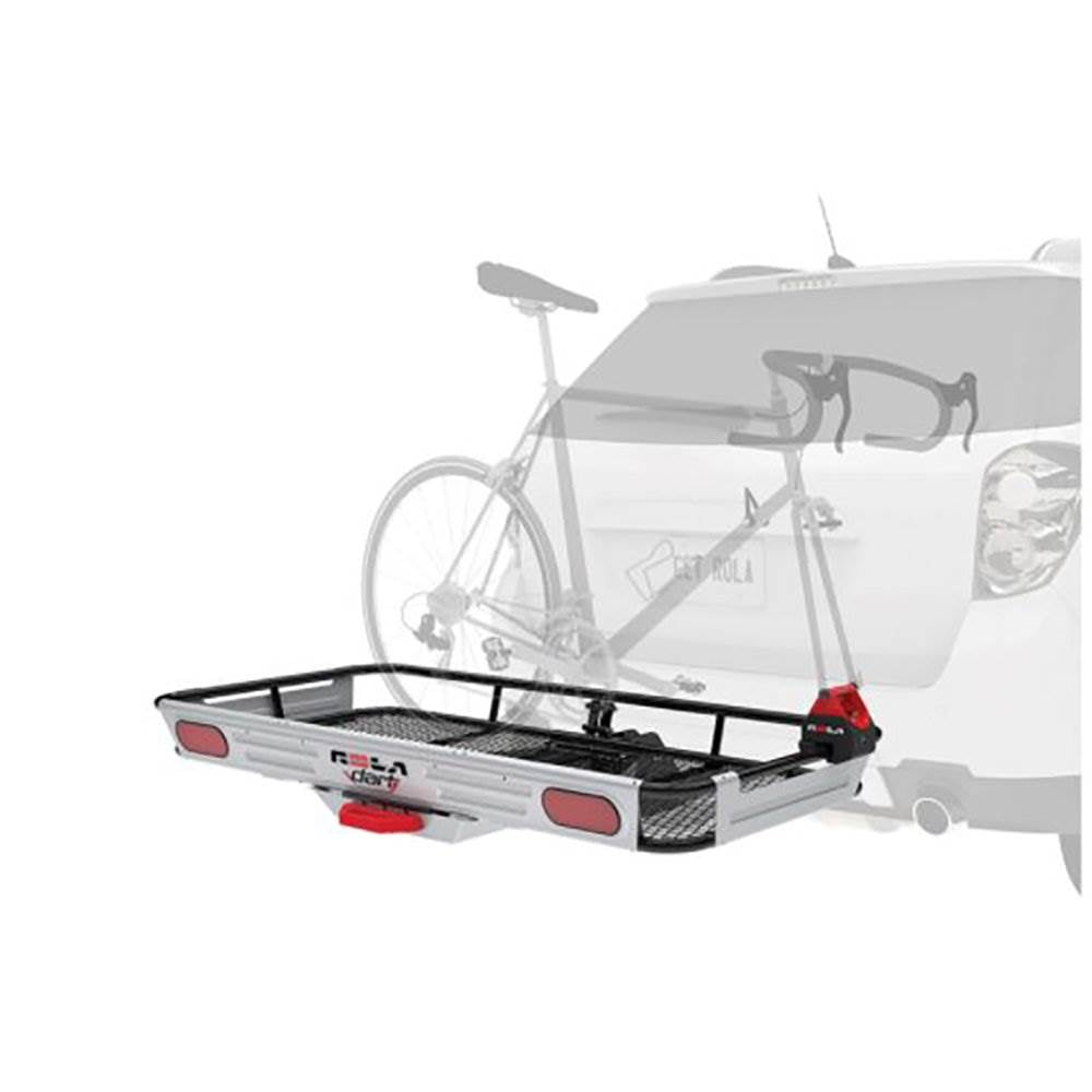 ROLA Rear Mounting Basket Style Cargo Carrier for up to 450 lbs, Black(Open Box)