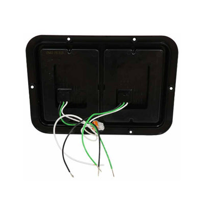 Bargman 47-84-610 Prewired LED Surface Mount Trailer Taillight, Red (For Parts)
