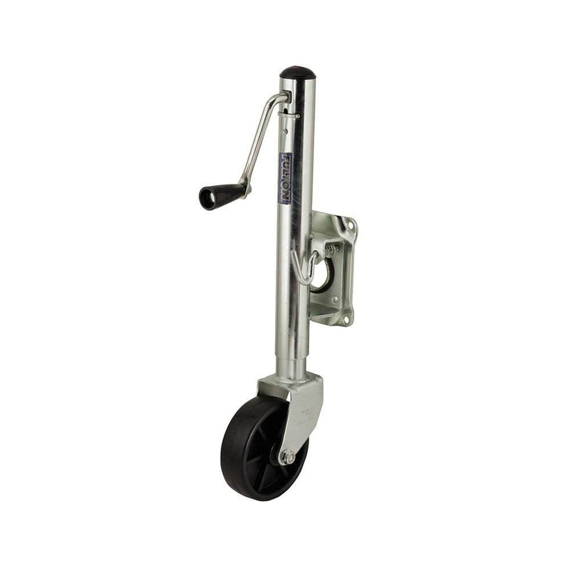 Fulton Bolt On 1200 Lb Capacity Swivel Wheel Trailer Tongue Jack (Open Box)