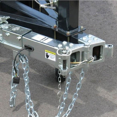 Fulton 5000 Pound Max Load Trailer Tongue Bolt On Fold Away Hinge Kit (Open Box) - VMInnovations