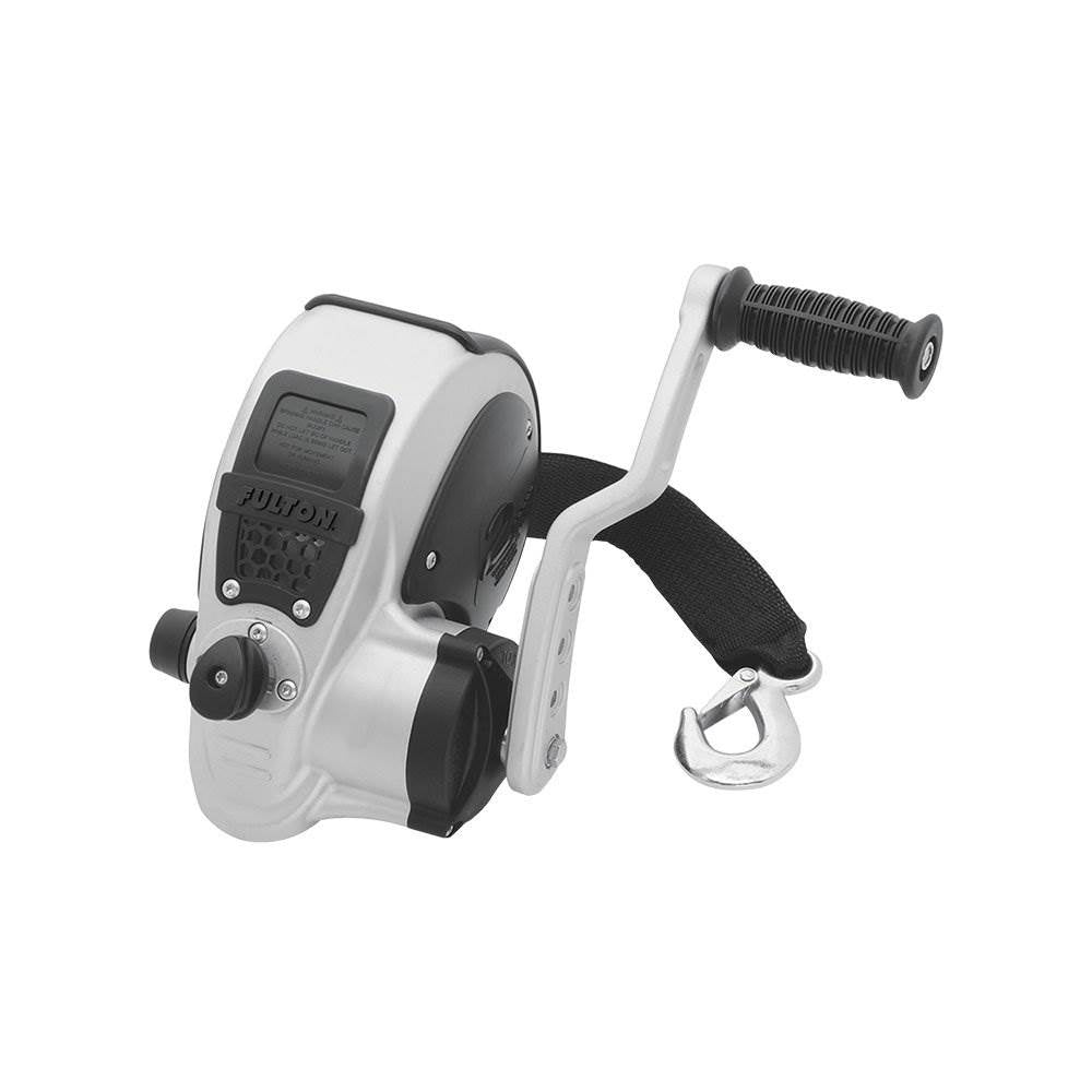 Fulton F2 Fully Enclosed 3200 Lbs 2 Speed Trailer Winch with Adjustable Handle - VMInnovations